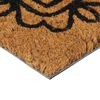 vidaXL Door Mat Natural Coir and PVC 17.7 x 29.5 in Non-slip Door Mat