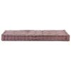 vidaXL Pallet Floor Cushion Cotton 47.2"x31.5"x3.9" Taupe