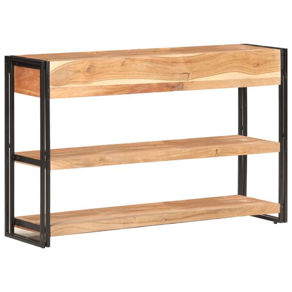 vidaXL Sideboard 47.2"x11.8"x29.5" Solid Acacia Wood