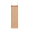 vidaXL Paper Bags 50 pcs with Handles Brown 21x11x31 cm