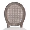 vidaXL Dining Chair Set of 2 Cream and brown