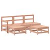 vidaXL Garden Lounge Set Wooden Brown Solid Douglas Wood, Plywood Modular
