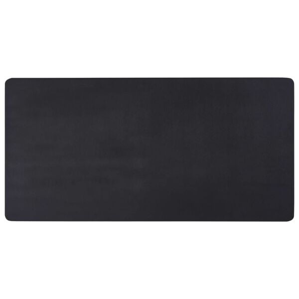 vidaXL Bar Table Black MDF with PVC coating, Powder-coated steel