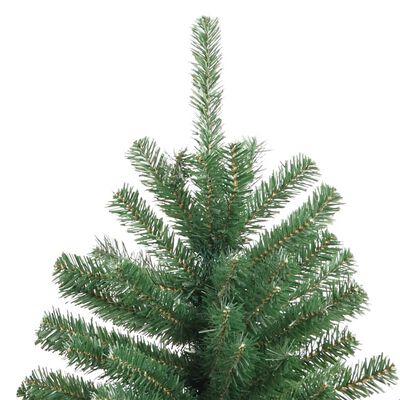 vidaXL Artificial Hinged Christmas Tree with Stand Green 47.2"