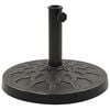 vidaXL Umbrella Base Bronze Polyresin 28.7 lbs Fancy Design
