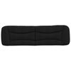 vidaXL Headboard Cushion Black Polyester 71.0 in width Headboard Cushion