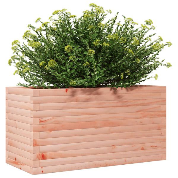 vidaXL Garden Planter Natural Wood Solid Douglas Fir wood Medium