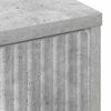 vidaXL Bathroom Cabinet Concrete Grey 15.55 x 14.17 x 34.65 in