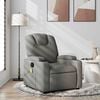 vidaXL Massage Recliner Chair Dark grey