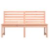 vidaXL Garden Bench Natural wood Solid Douglas Fir wood Large Durable