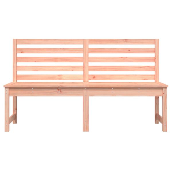 vidaXL Garden Bench Natural wood Solid Douglas Fir wood Large Durable