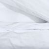 vidaXL Duvet Cover Set White Microfiber 55.1 x 78.7 in Lightweight