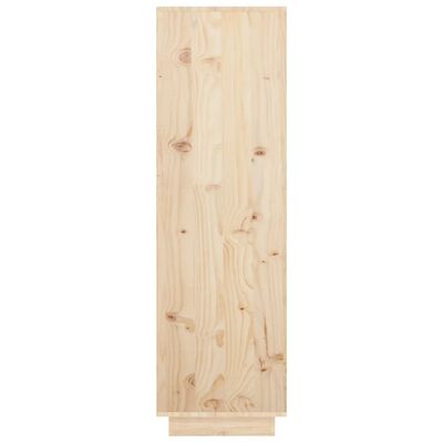 vidaXL Highboard 15"x13.8"x46.1" Solid Wood Pine