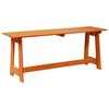 vidaXL Outdoor Bench Brown 119 x 35 x 47cm Solid pine wood