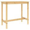 vidaXL Bar Set Honey wood Solid pine furniture Simple Bar Set