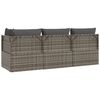 vidaXL Garden Lounge Set Grey