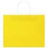 vidaXL Paper Bags 50 pcs with Handles Yellow 32x22x24 cm
