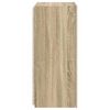 vidaXL TV Wall Cabinet Sonoma oak Engineered wood Medium TV Wall Cabinet