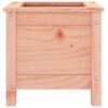 vidaXL Garden Planter Natural wood Solid Douglas wood Medium