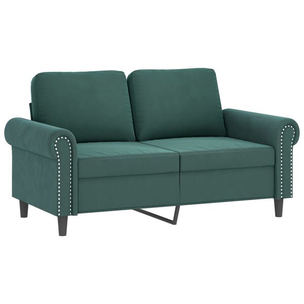 vidaXL Sofa Set Dark Green
