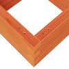 vidaXL Garden Planter Wax brown Solid pinewood Small-sized