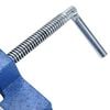 vidaXL Drill Press Vise Blue 4.76 " Cast Iron