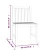 vidaXL Garden Dining Set Teak Solid Teak Wood Large Durable
