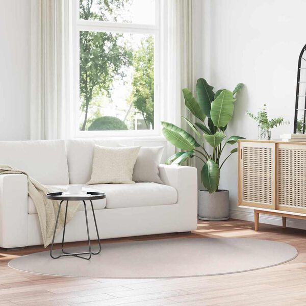 vidaXL Carpet Folding HUARTE Sand 62.99 x 90.55 in Polyester