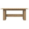 vidaXL Dining Table Artisan oak Engineered wood Large Durable