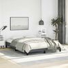 vidaXL Bed Frame Dark Grey Velvet Full Size Durable Bed Frame
