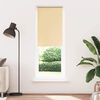 vidaXL Roller Blind Beige 100% Polyester and Aluminum 75x90.6 inch