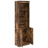 vidaXL Highboard Smoked Oak Engineered Wood Highboard Rectangular