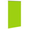 vidaXL Roller Blind Leaves green 100% polyester, Aluminum top rail