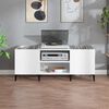 vidaXL Record Cabinet White Engineered wood Standard Record Cabinet