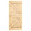 vidaXL Door NARVIK 37.4"x82.7" Solid Wood Pine
