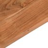 vidaXL Table Top Natural Solid Acacia Wood 55.1x7.9x1.0 in Durable