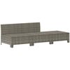 vidaXL Garden Lounge Set Grey, Dark grey