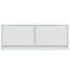 vidaXL TV Wall Cabinet White Engineered wood 39.4x12.2x15.0 in