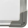 vidaXL Magnetic Dry-erase Whiteboard White 35.4x23.6" Steel