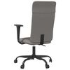 vidaXL Office Chair Dark grey Fabric (100% polyester), metal, plywood