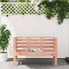 vidaXL Garden Bench Natural Wood Solid Douglas wood 2-seater Durable