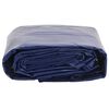 vidaXL Tarpaulin Blue 8.2x14.8' 7.11 oz/ft²