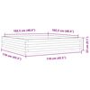 vidaXL Garden Planter Natural Pine Vacuum pressure treated solid pine wood