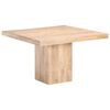vidaXL Dining Table Natural wood Solid mango wood Medium Durable