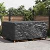 vidaXL Furniture Cover Plain Black 94.49 x 62.99 x 39.37 in 600D