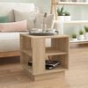 vidaXL Coffee Table Sonoma Oak Engineered Wood Compact Coffee Table