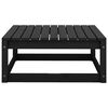 vidaXL Garden Lounge Set Black Solid Pine Wood Medium Modular
