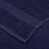 vidaXL Guest Towel Set of 10 Navy blue 100% cotton 11.8 x 19.7 in
