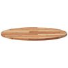 vidaXL Table Top Natural wood Solid Acacia wood &Oslash;27.6 in Durable