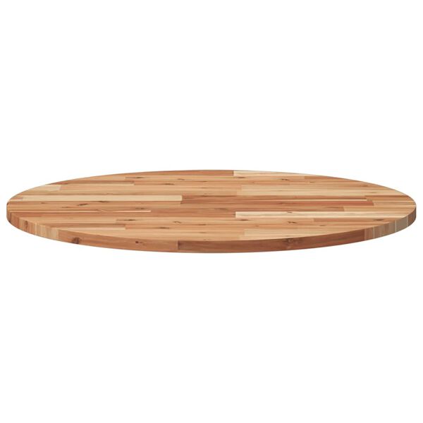 vidaXL Table Top Natural wood Solid Acacia wood &Oslash;27.6 in Durable
